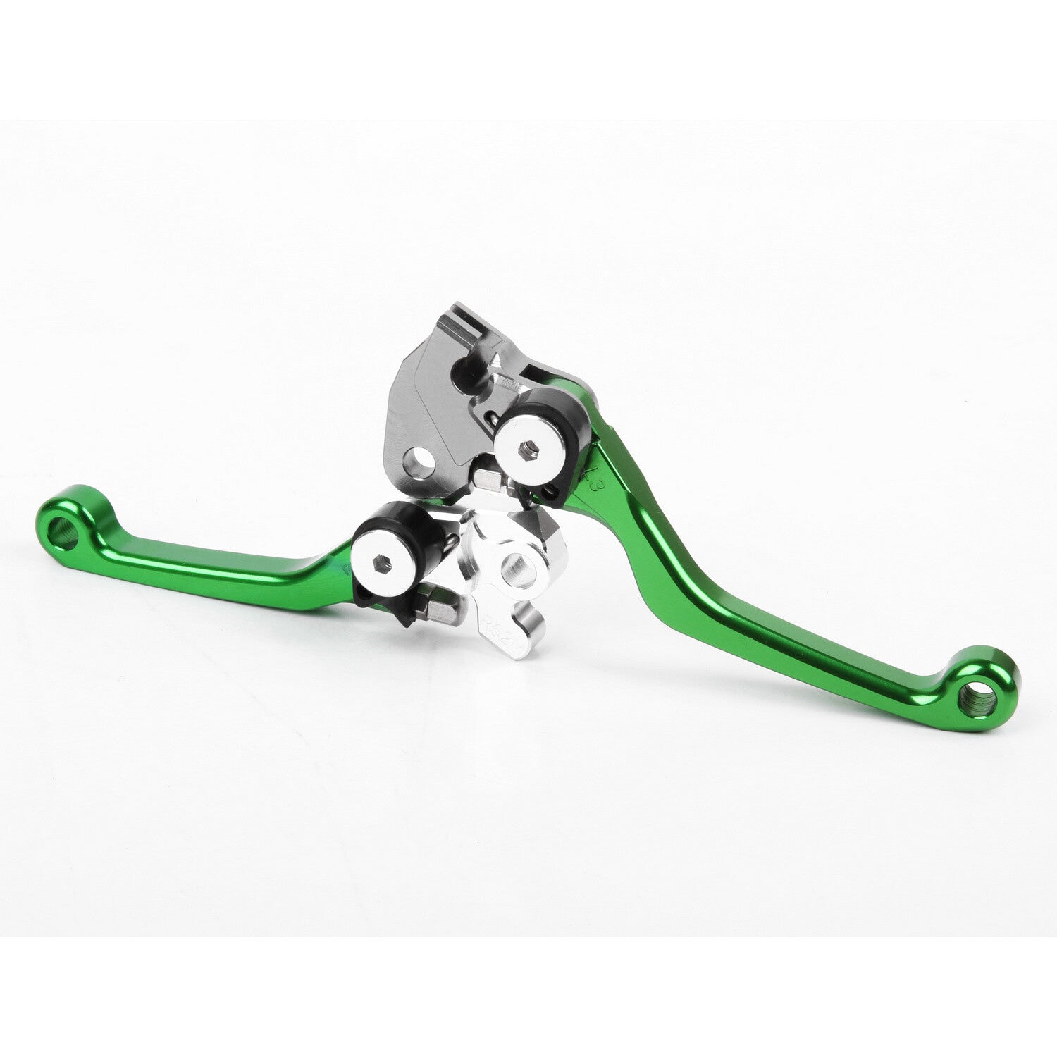 for Kawasaki KX125 2000-2005 Clutch Brake Levers Pivot Green US 2001 2002 2003