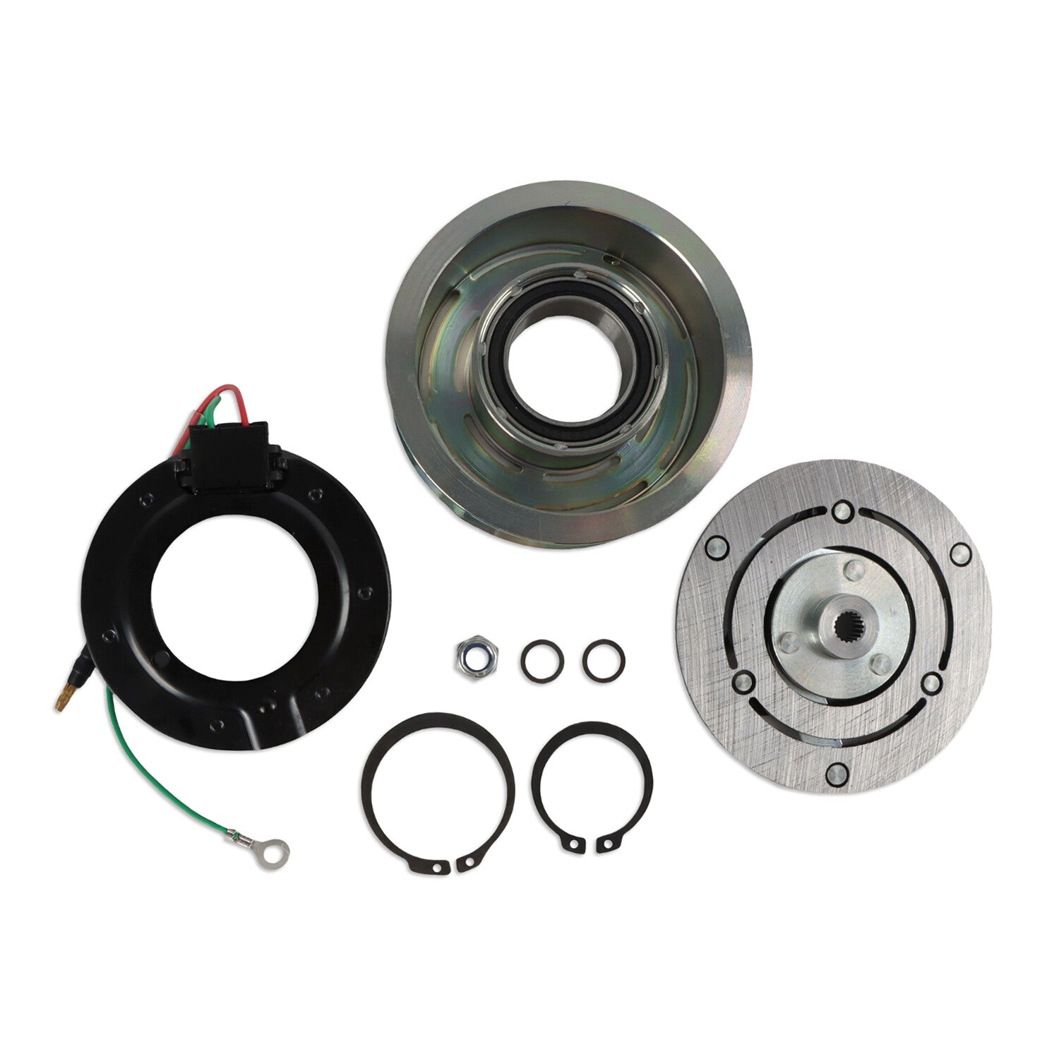 A/C AC Compressor Clutch Kit For 2009 2010 2011-2014 for Honda Fit 1.5L Engine 1810