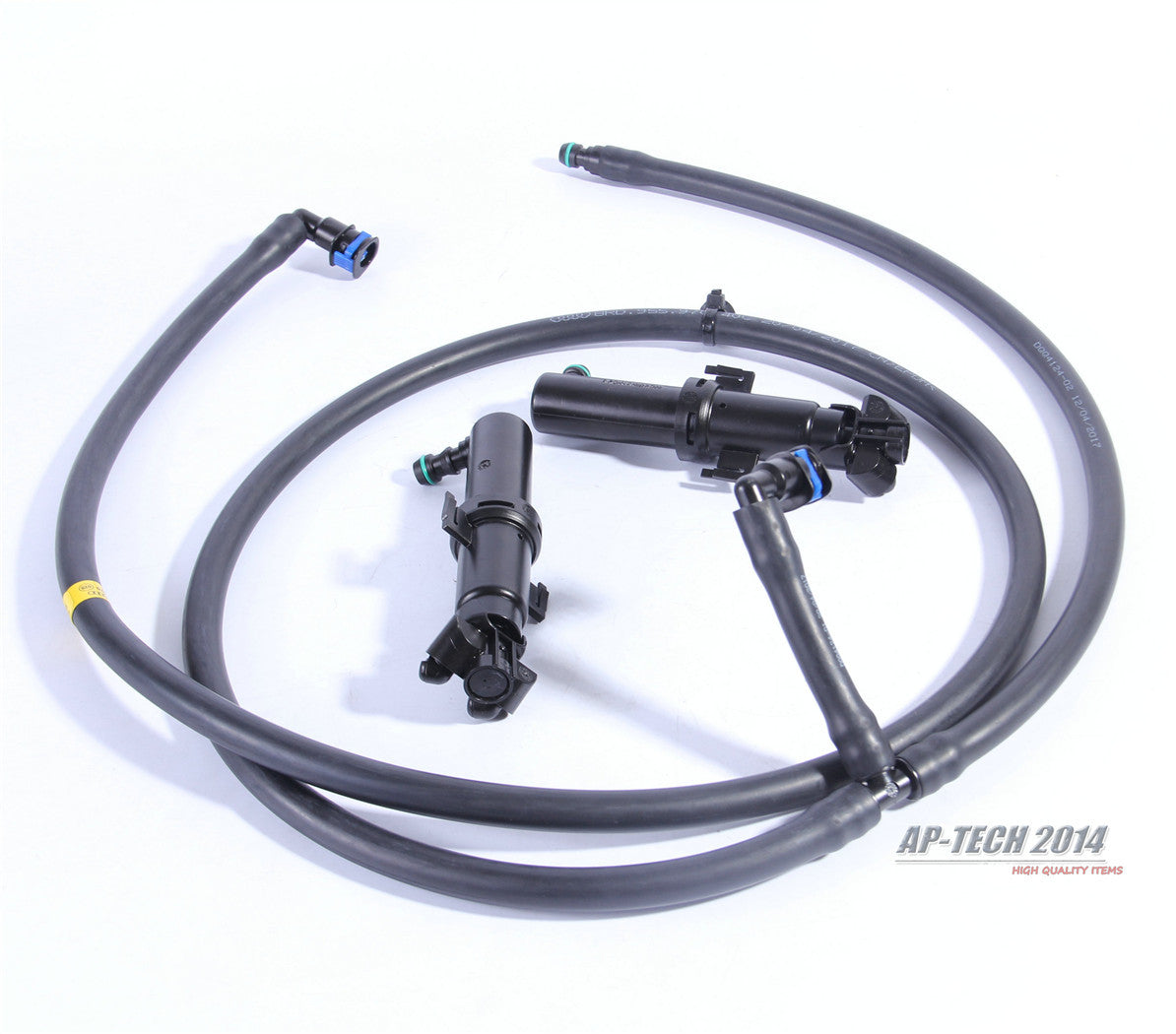 Left Right Side Headlight Washer Sprayer Nozzle Hose Kit for Audi Q5 09-12 Q