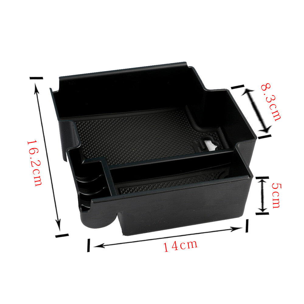 Fit for Land Rover Discovery Sport 15-16 Armrest Storage Box Center Console Tray Bin Q