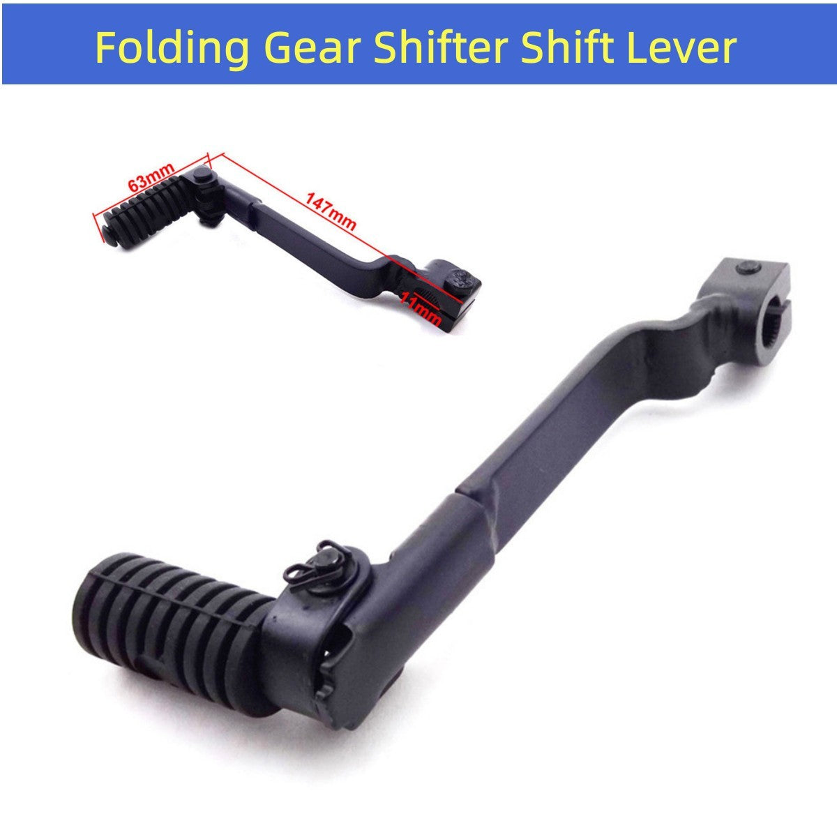 Folding Gear Shifter Shift Lever For Dirt Bike ATV Quad Buggy Scooter Motorcycle Q