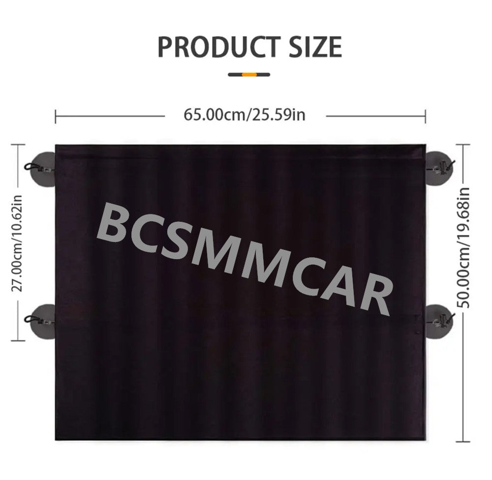 Summer Car Auto Side Window Baby Sun Shade Shield Cover Curtain Visor 2Pcs