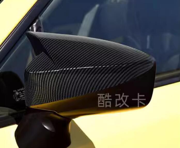 Ox Horn Carbon Side Door Rearview Mirror Cover For 86 for Subaru BRZ 13-20 B n