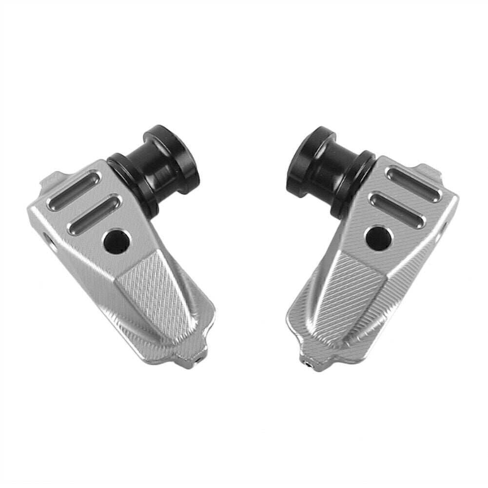 Motor CNC Swingarm Spool Adapters Mounts for Honda CBR500 2014 2015 14 15 Grey