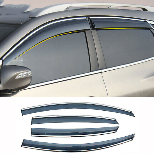 for Cadillac XTS 2013-19 Window Visor Deflector Sun Guard Rain Vent Shield Set4
