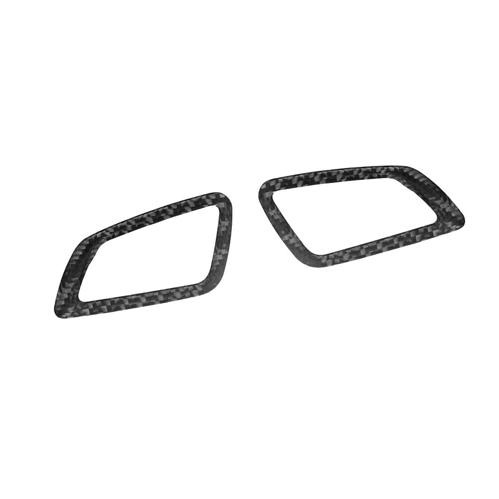 Carbon fiber style exterior door handle cover decoration suitable for 2019 for Kia K3 5 pieces- v
