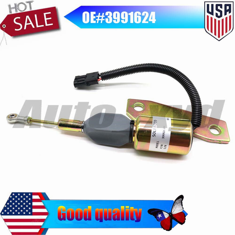 3991624 12V Shutdown Solenoid Valve Replacement Part for 5.9B & C Engines Q