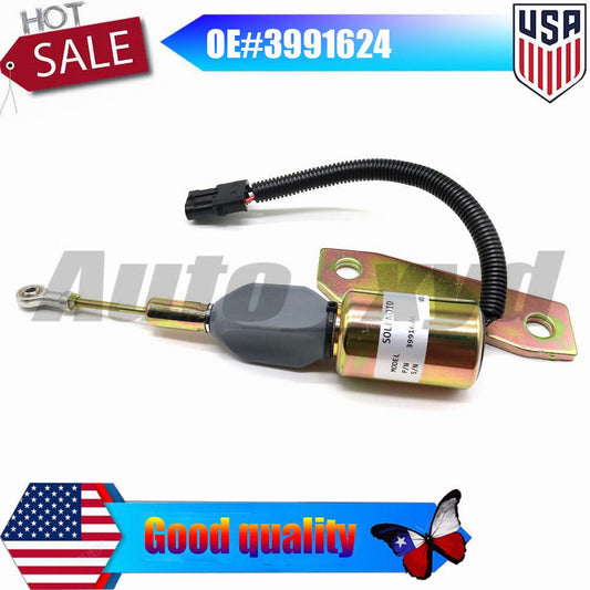 3991624 12V Shutdown Solenoid Valve Replacement Part for 5.9B & C Engines Q