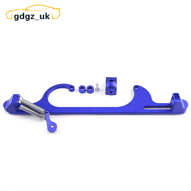 Blue Throttle Cable Bracket For 4150 4160 Carburetor Throttle Cable Carb Bracket