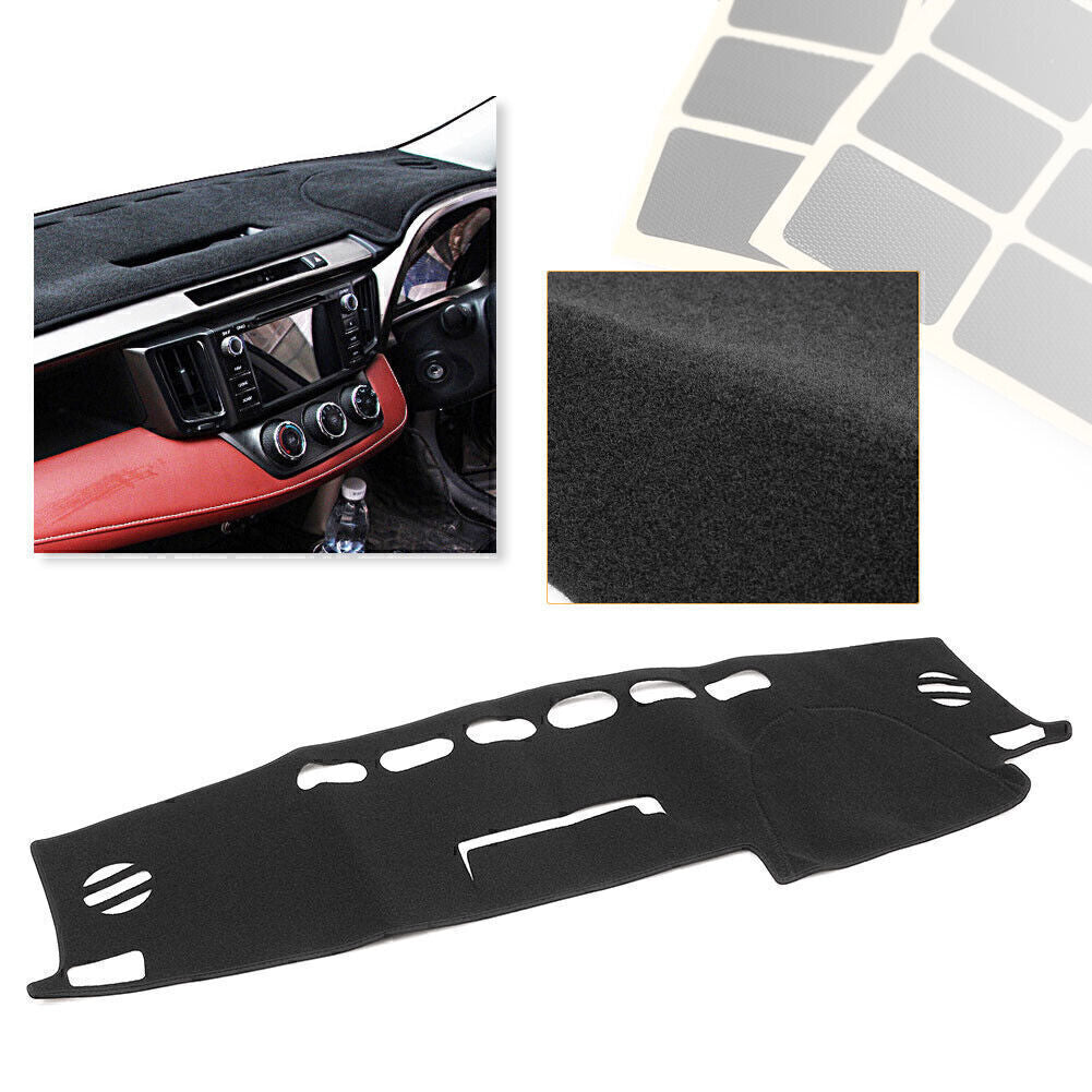 Dash Cover Mat Dashboard Pad Interior Dashmat For 2013-2017 for TOYOTA RAV4 (XA40) Q