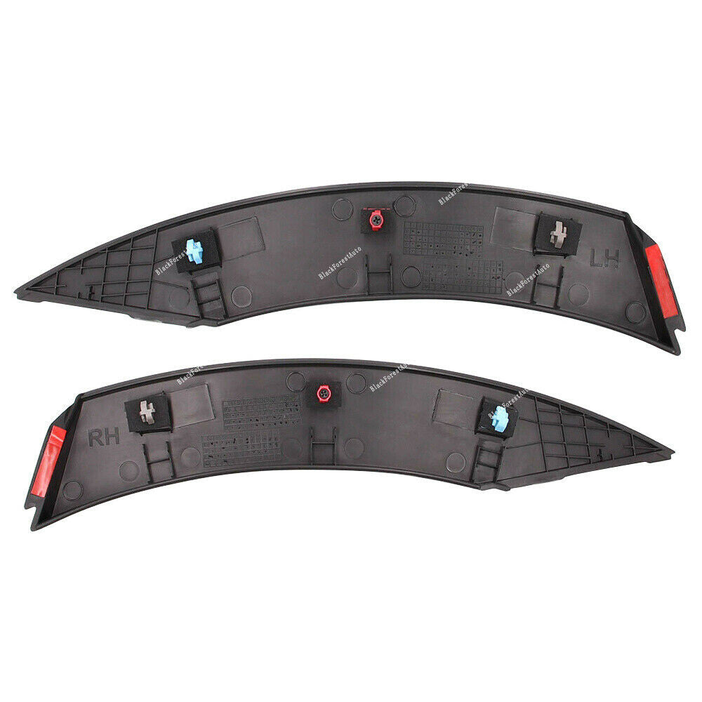 2pcs LHRH Rear Fender Molding For 2013-2018 for Hyundai Santa Fe Sport Black