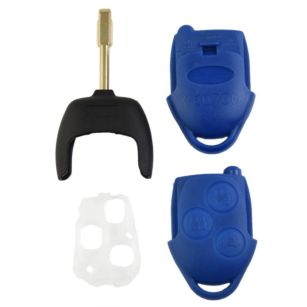 Key Fob Case 3 Button Remote Cover for Ford Fit For Transit MK7 06-14 Series