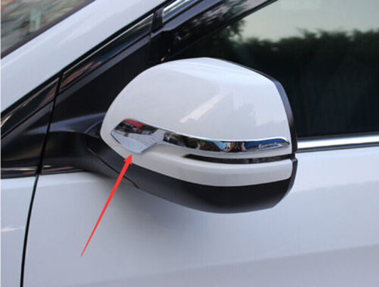 for Honda CR-V 2012-2016 Chrome Car Door Rearview Mirror Strip Cover Trim decor