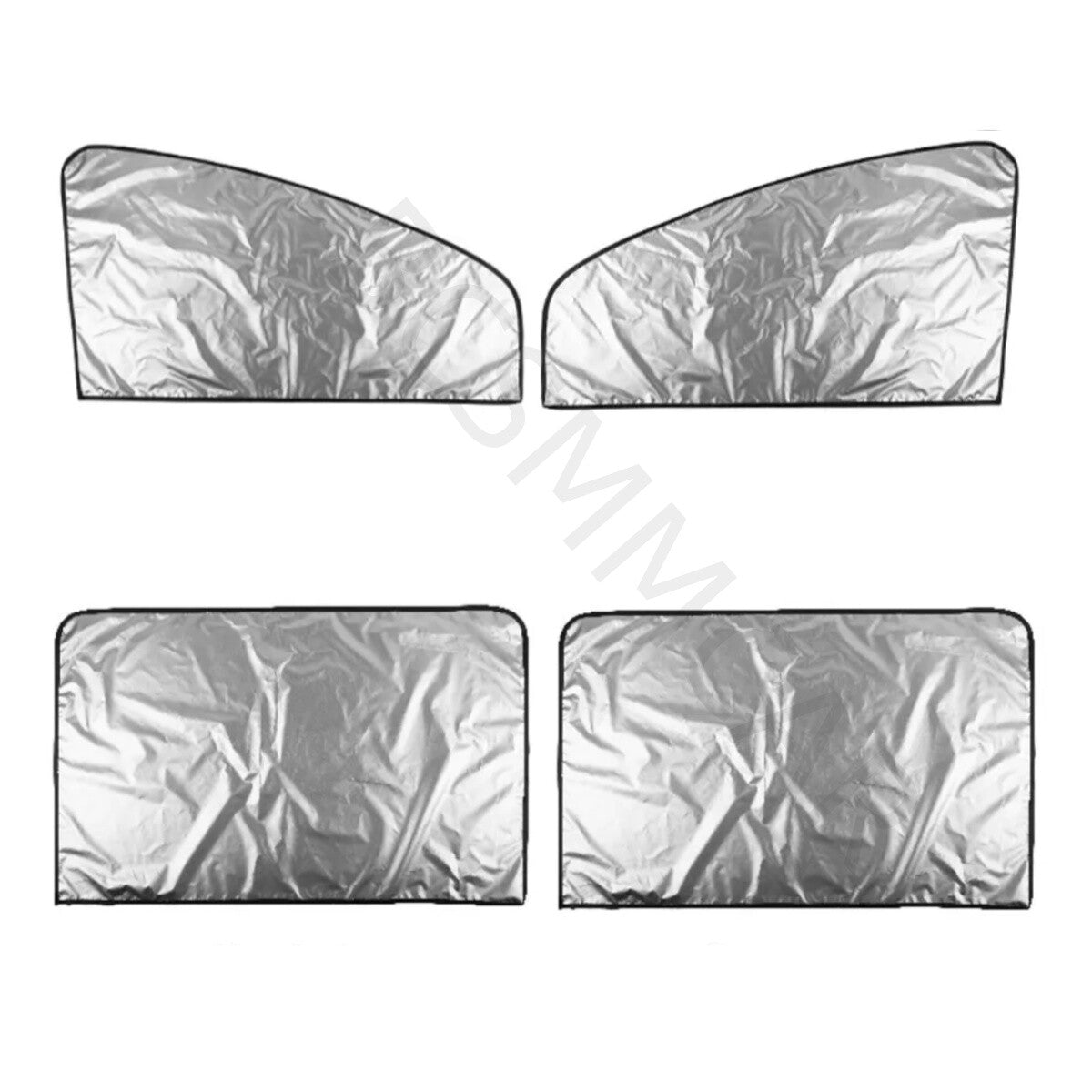 4pcs Magnetic Car Side Front Rear Window Sun Shade Cover Shield UV Protection