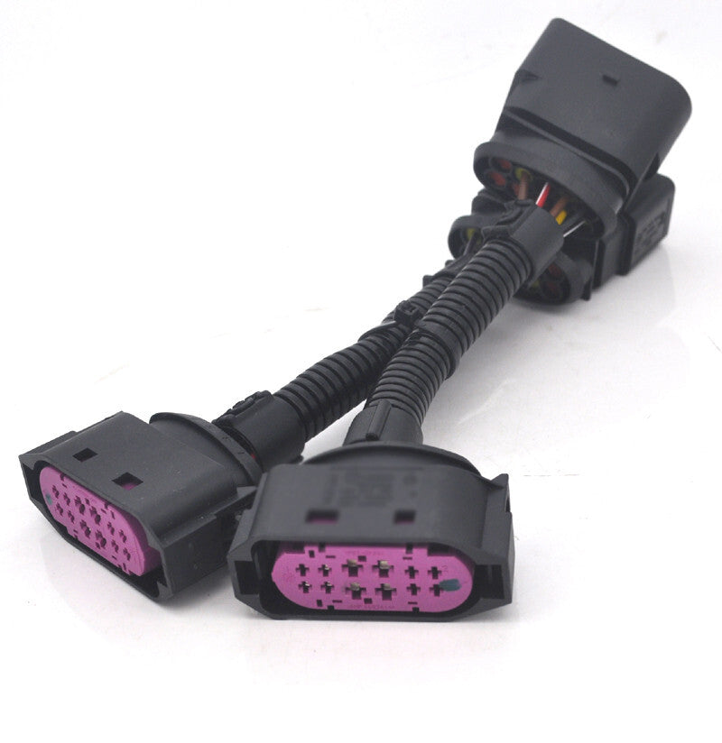 Retrofit halogen to xenon Head light cable wire adaptor for vw R32 GTI MK4 for bora v