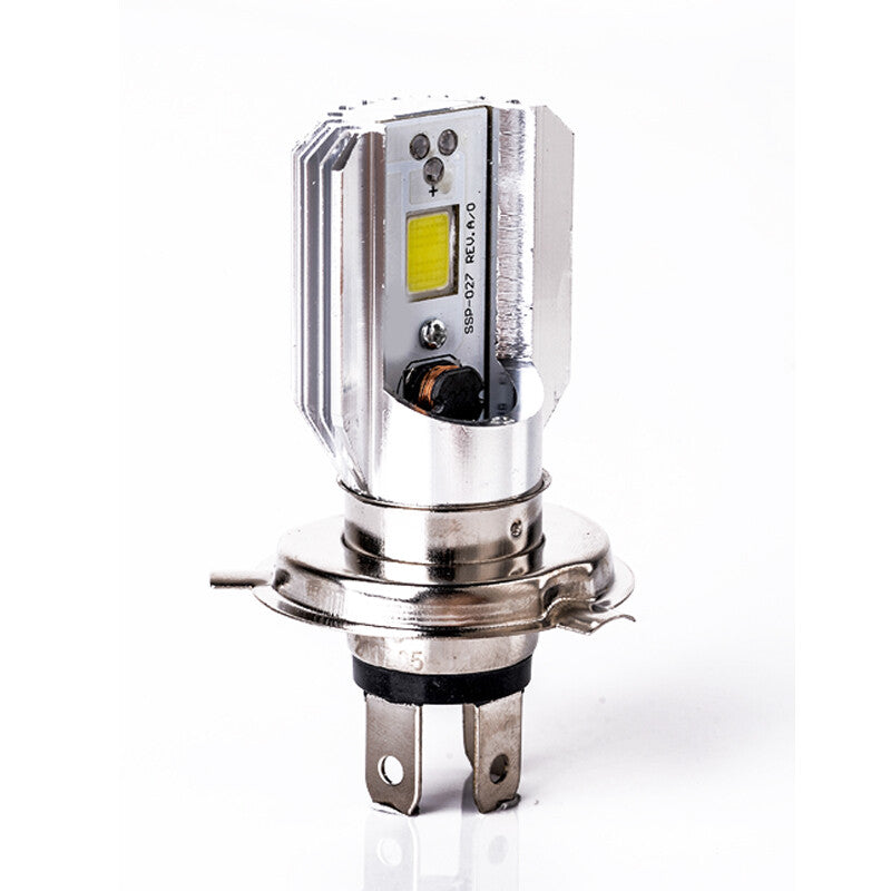 1 car/motorcycle H4 9003 HB2 LED bulb, high and low beam HID 6000K white headlight n