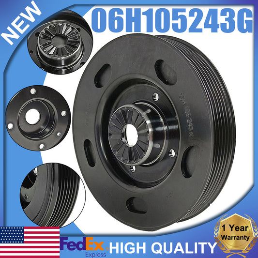 Engine crankshaft pulley suitable for Audi A5, A6, A7, for A8 , Q7, Q5, Touareg, for Passat 06H105243G- n