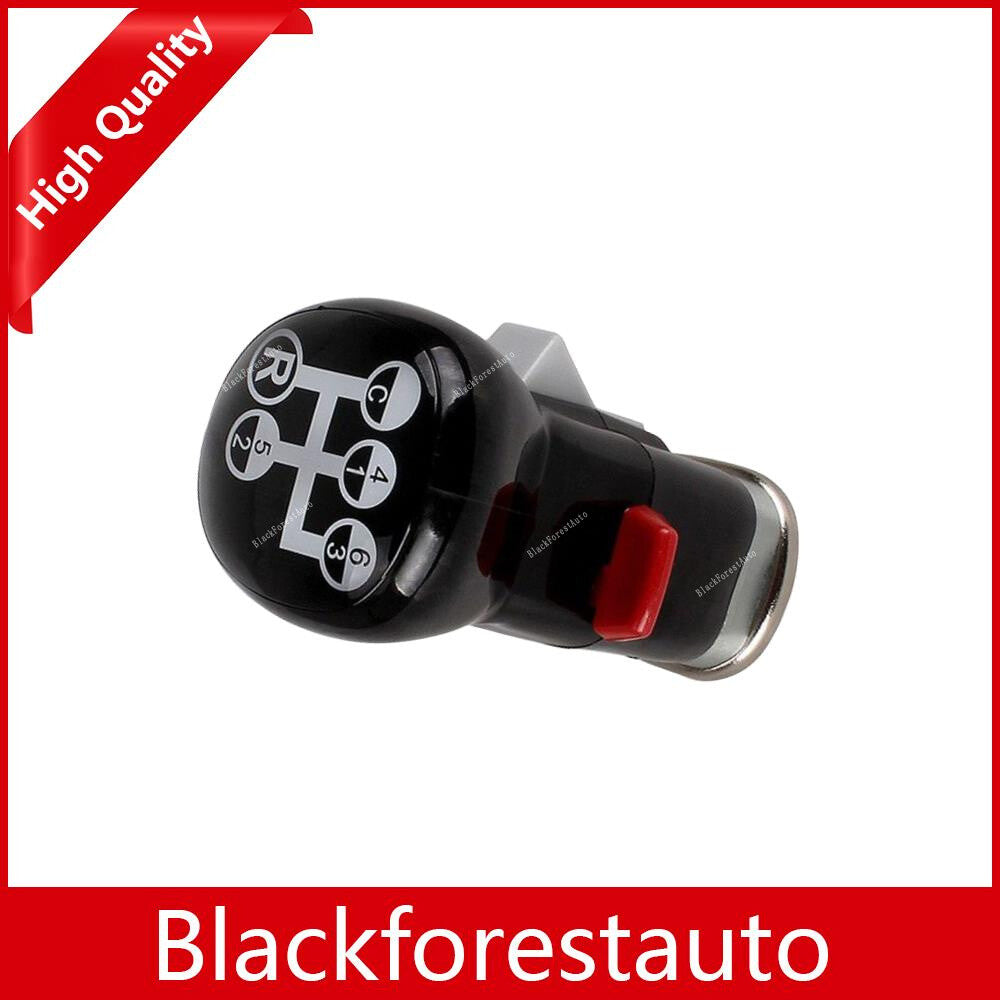 for Volvo FH FM ABS+Metal Black 12MM Internal Truck Shift Knob 6 Gear 276827