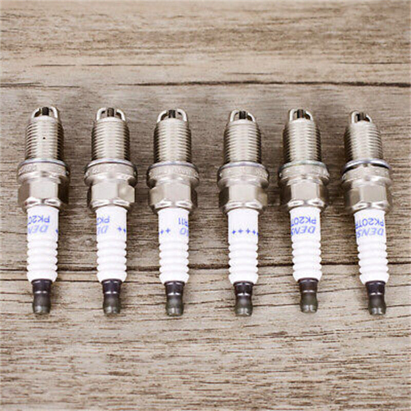 6-pack of dual platinum spark plugs 90919-01194 for Toyota Avensis for Camry RAV4