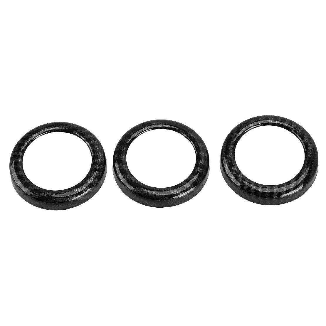 Set A/C Air Conditioner Switch Knob Ring Cover Fit for 370Z 2009-2020 v