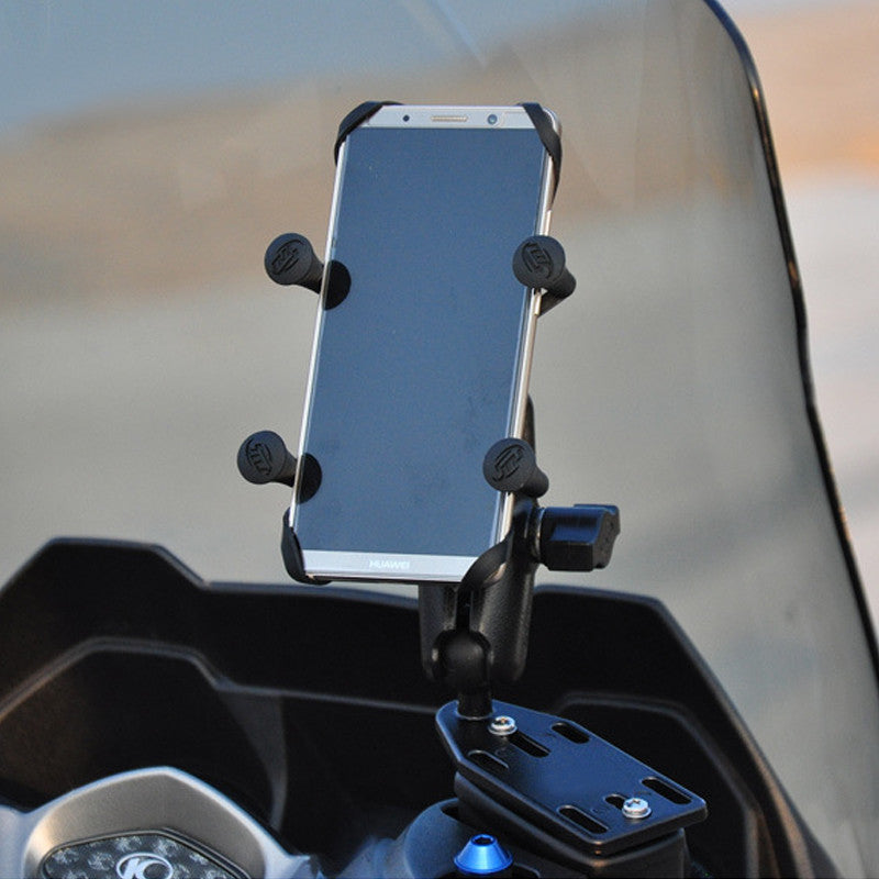 1-inch/25mm rubber ball motorcycle handlebar GPS mount/phone/satellite navigation mount n