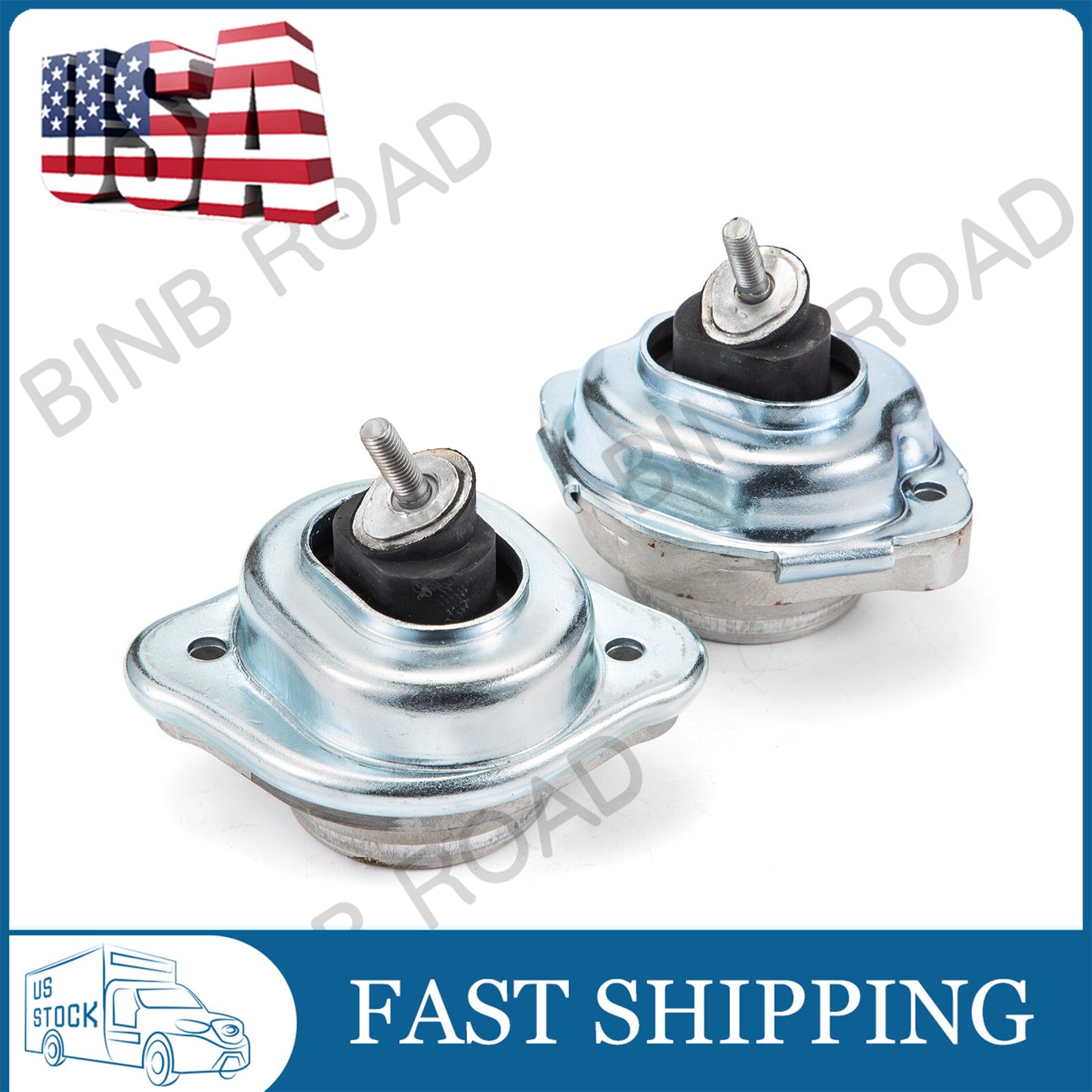 for BMW E83 X3 ENGINE MOTOR MOUNT MOUNTS L + R 22113415176 + 22113421296 Q