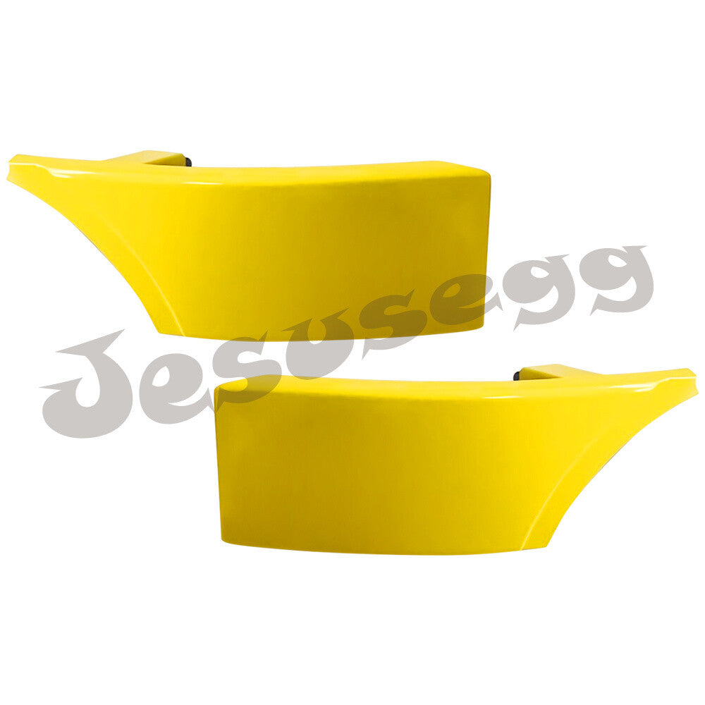 2x Front Bumper Grille Headlight Lower Filler For 07-14 for Toyota FJ Cruiser Yellow