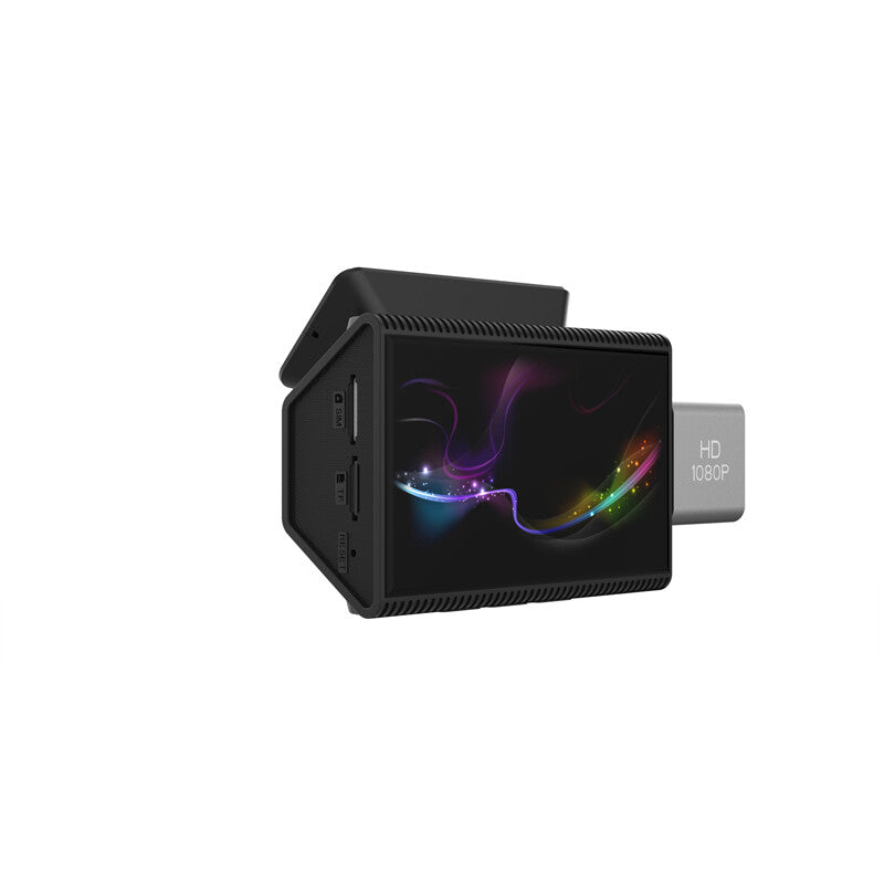 170° 3-inch 4G Car DVR Camera with Front and Rear Dual Lenses and Voice Control n