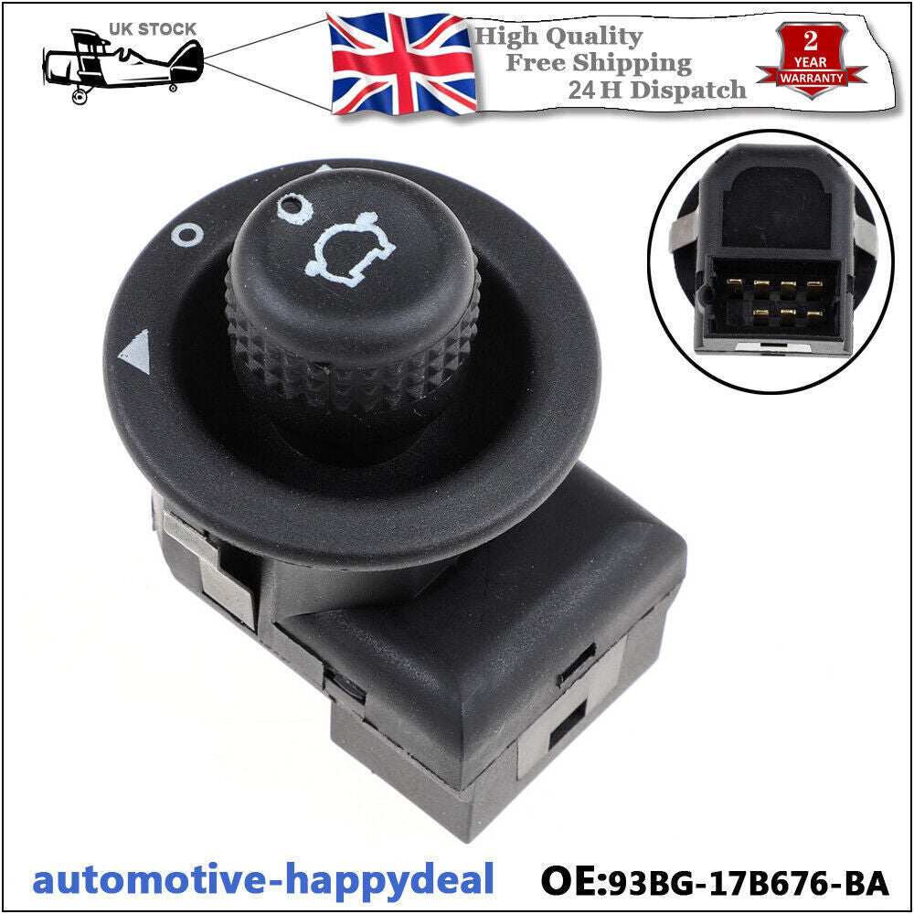 for Ford Mondeo Fiesta Focus Transit KA Mirror Control Switch 93BG-17B676-BA