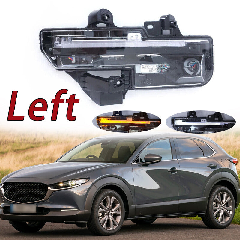 LED fog lights and daytime running lights are reserved for the for Mazda CX-30 (2020-2023).