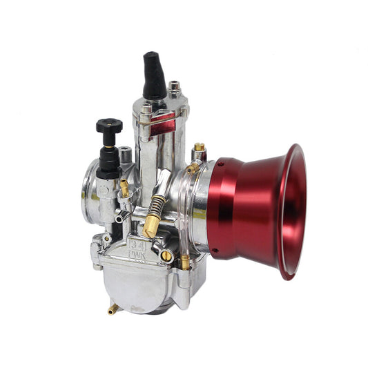 Suitable for 32/34 mm interface 55 mm red carburetor horn air filter motorcycle wind cup Q