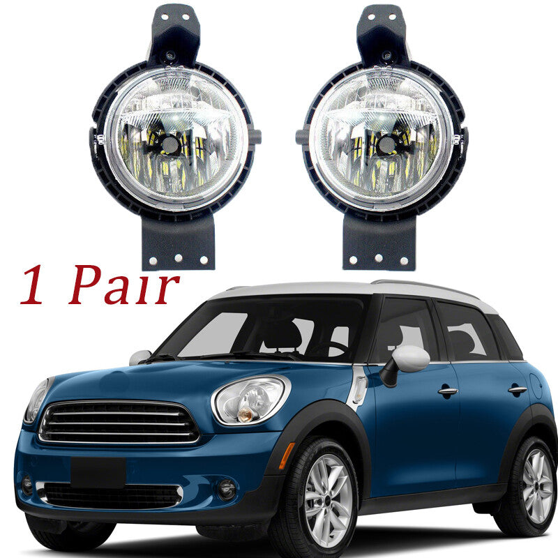 1 Pair For 2011-2014 for Mini Cooper Countryman LED Front Bumper Fog Lights