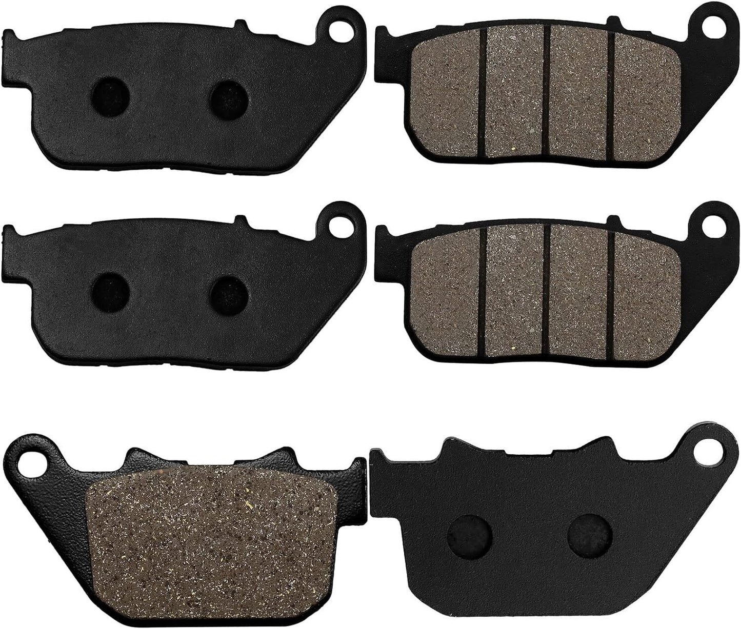 Front and Rear Brake Pads for Harley Davidson XL1200R Sportster Roadster 2004-08