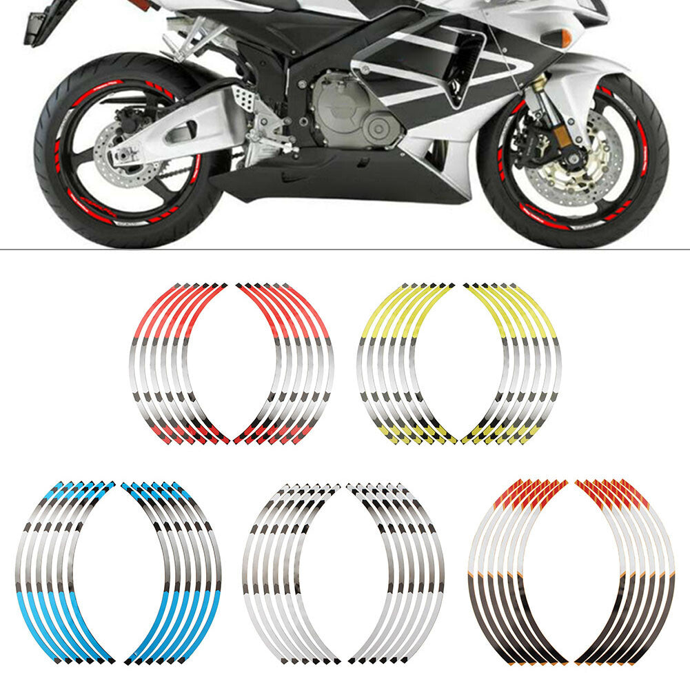 for Honda Repsol HRC CBR RR Motorcycle Rim Stripes Wheel Decals Tape Stickers Q