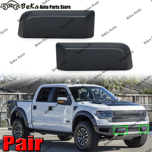 Suitable for 2009-2014 for Ford F-150 SVT front bumper lower bore cover (Beze cap 1 pair)