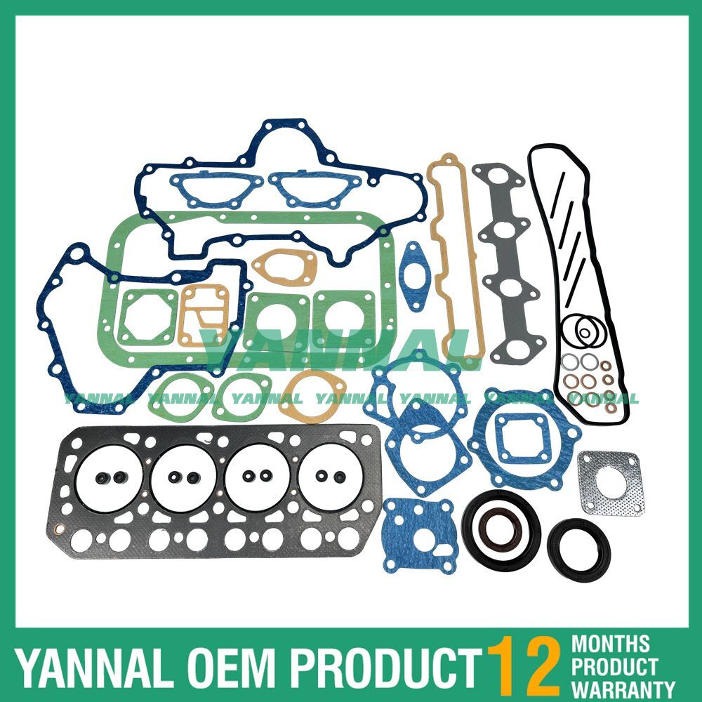 K4E-DI Full Overhaul Gasket Kit for Hanix N260 Excavators -
