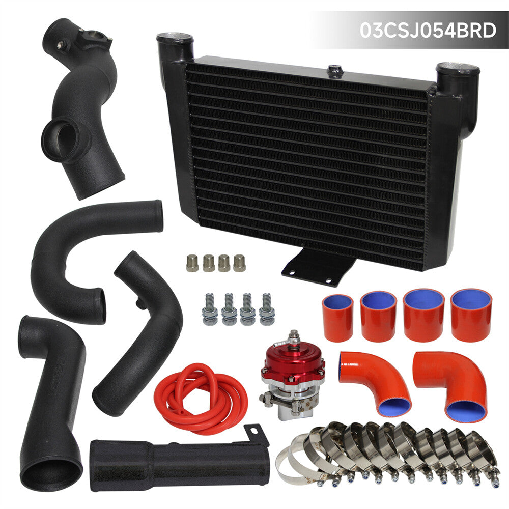 Upgrade Intercooler Kit for Toyota 86 GT86 for Subaru BRZ for Scion -S 13-21 w/BOV Red