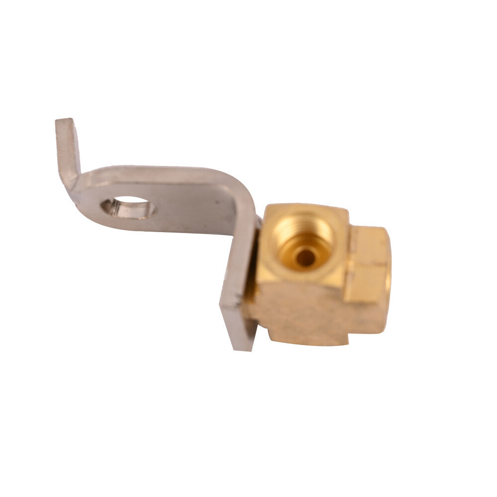 For Brake Line Tee 3/16 Tube w/ Mounting Bracket Inverted Flare 3/8-24, UT316B
