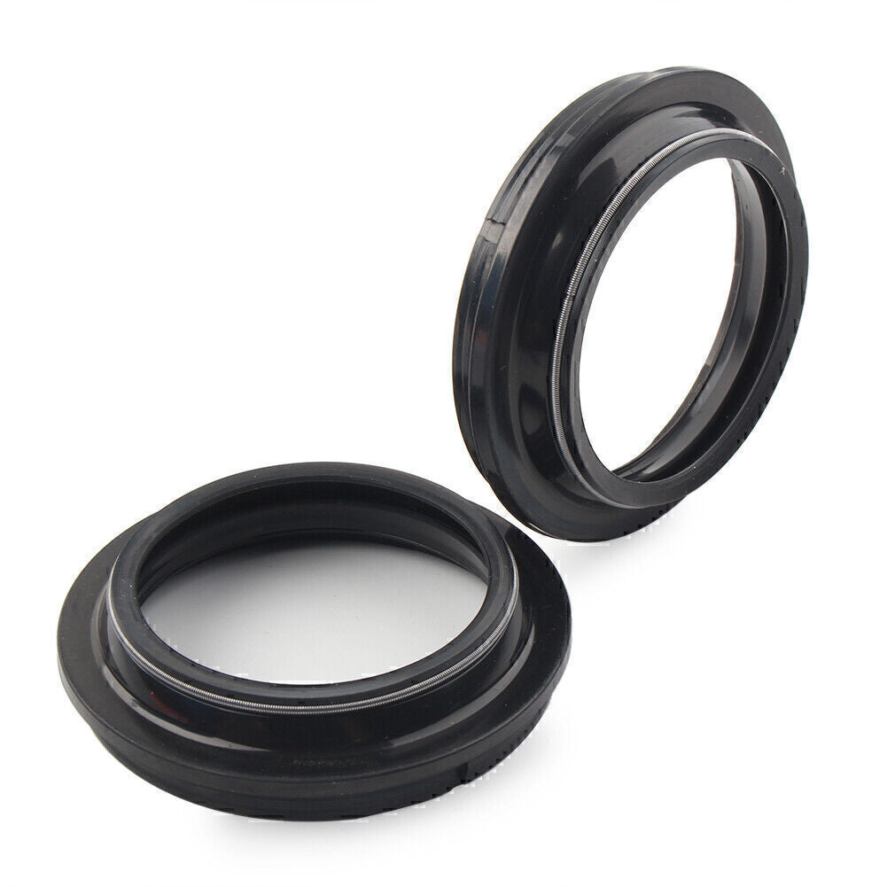 2pcs Motorcycle Front Fork Damper Shock Absorber Fork Dust Seals 43MMX54MM-11MM Q
