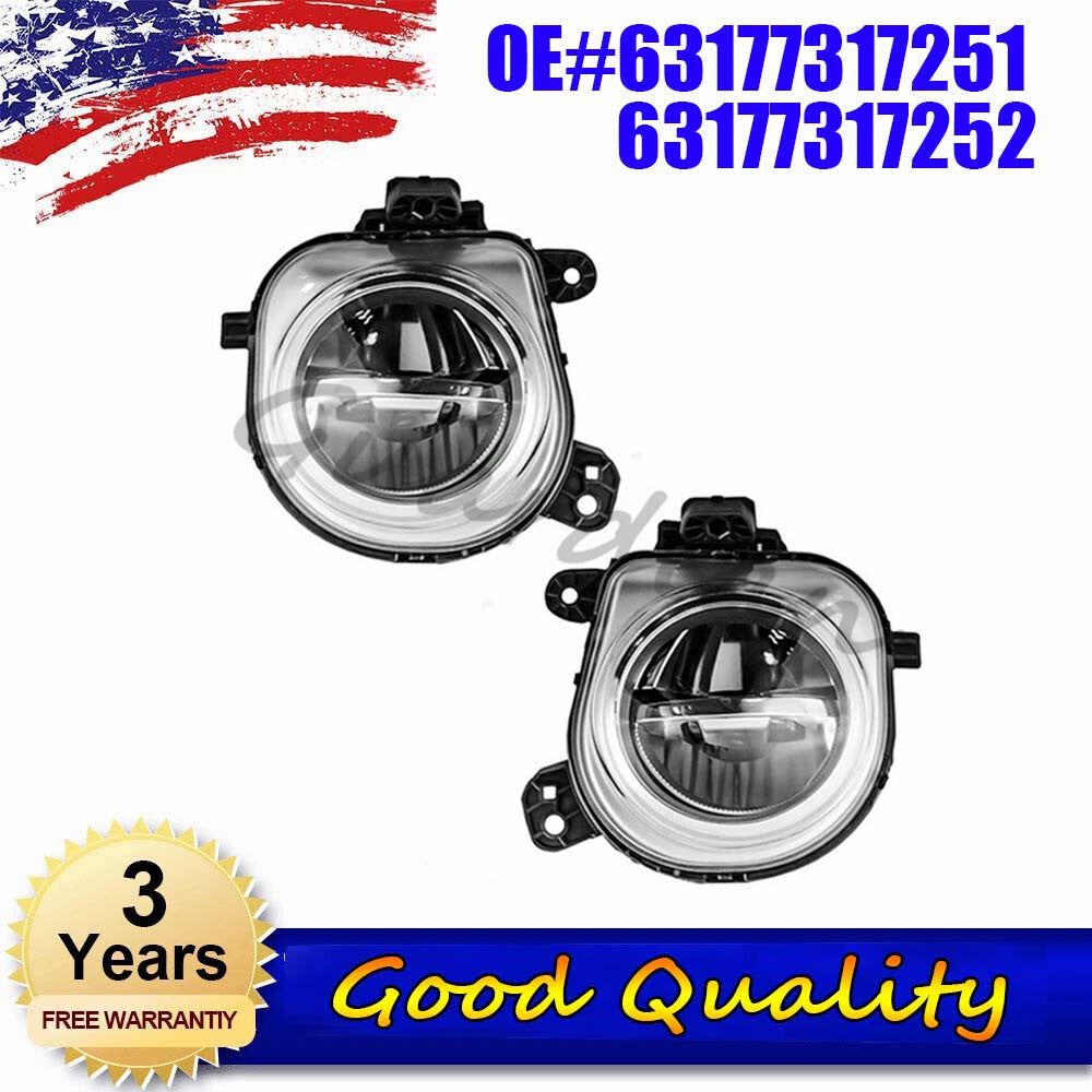 1 dual LED fog lights for BMW X3 F25 X4 F26 X5 F15 F85 X6 F16