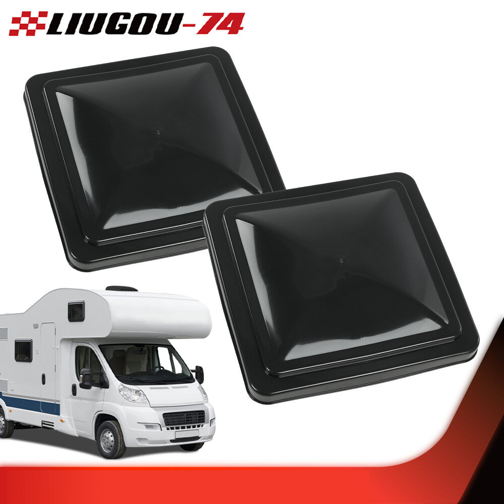 Replacement 14-inch x 14-inch cabin vent cover for campervans and trailers - VENTLINE 2-piece set Q