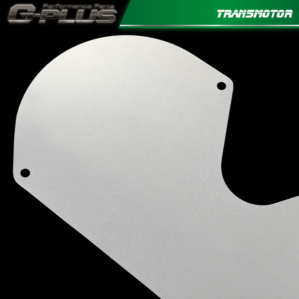 New for 1964 Chevelle Heater Only Delete Panel Plate ( No A/C) Silver- v
