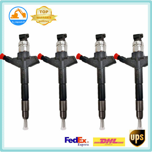 4x Fuel Injector 16600-5X30A 295050-1050 for Nissan NP300 NAVARA FRONTIER 2.5dCi