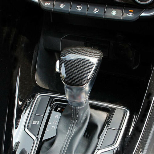 Carbon Fiber Indoor Shift Button Cover Trim for Kia Forte/Seltos 2019-2021