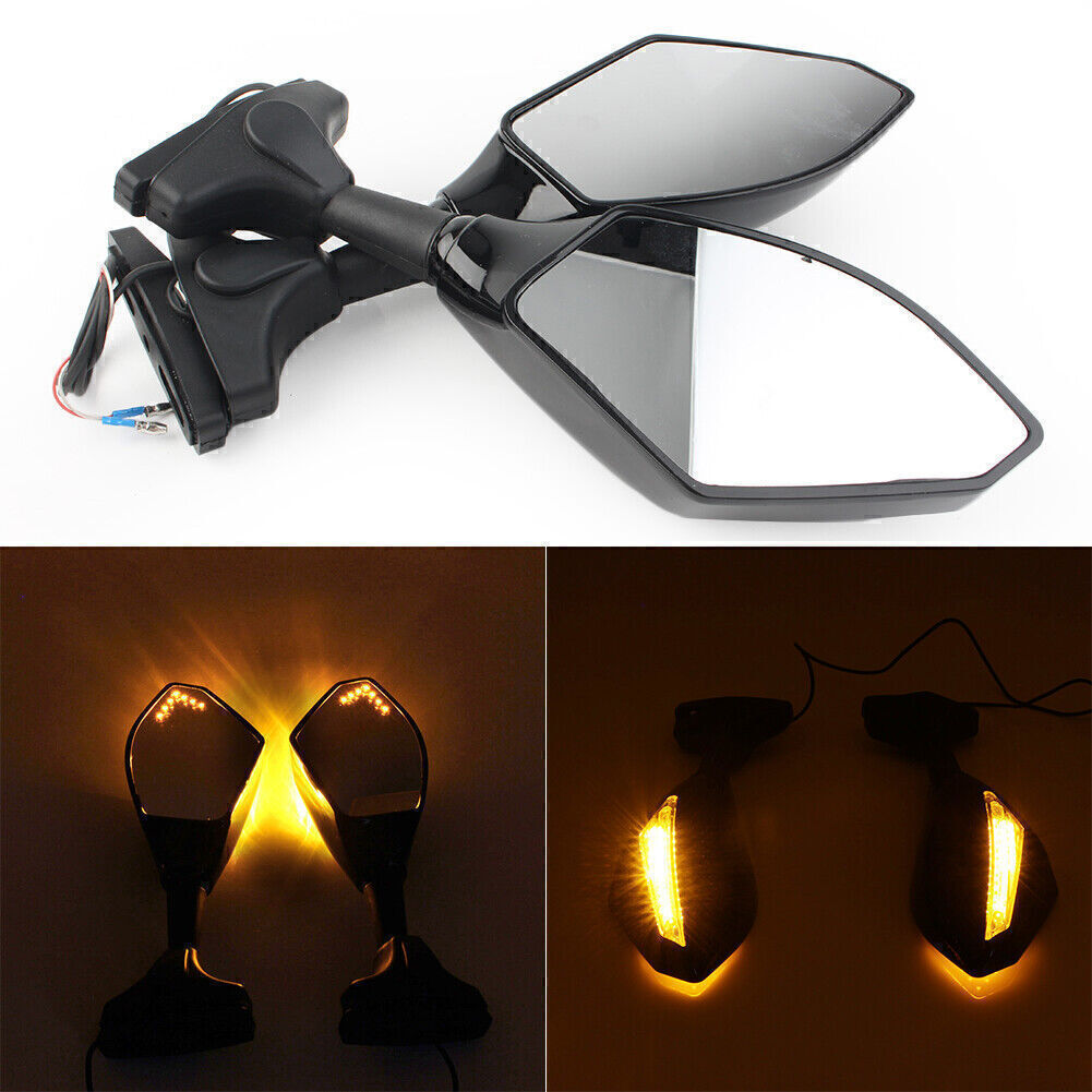 Rear View Mirror LED Turn Signal Light Fit for Honda Fit for Kawasaki Fit for Yamaha
