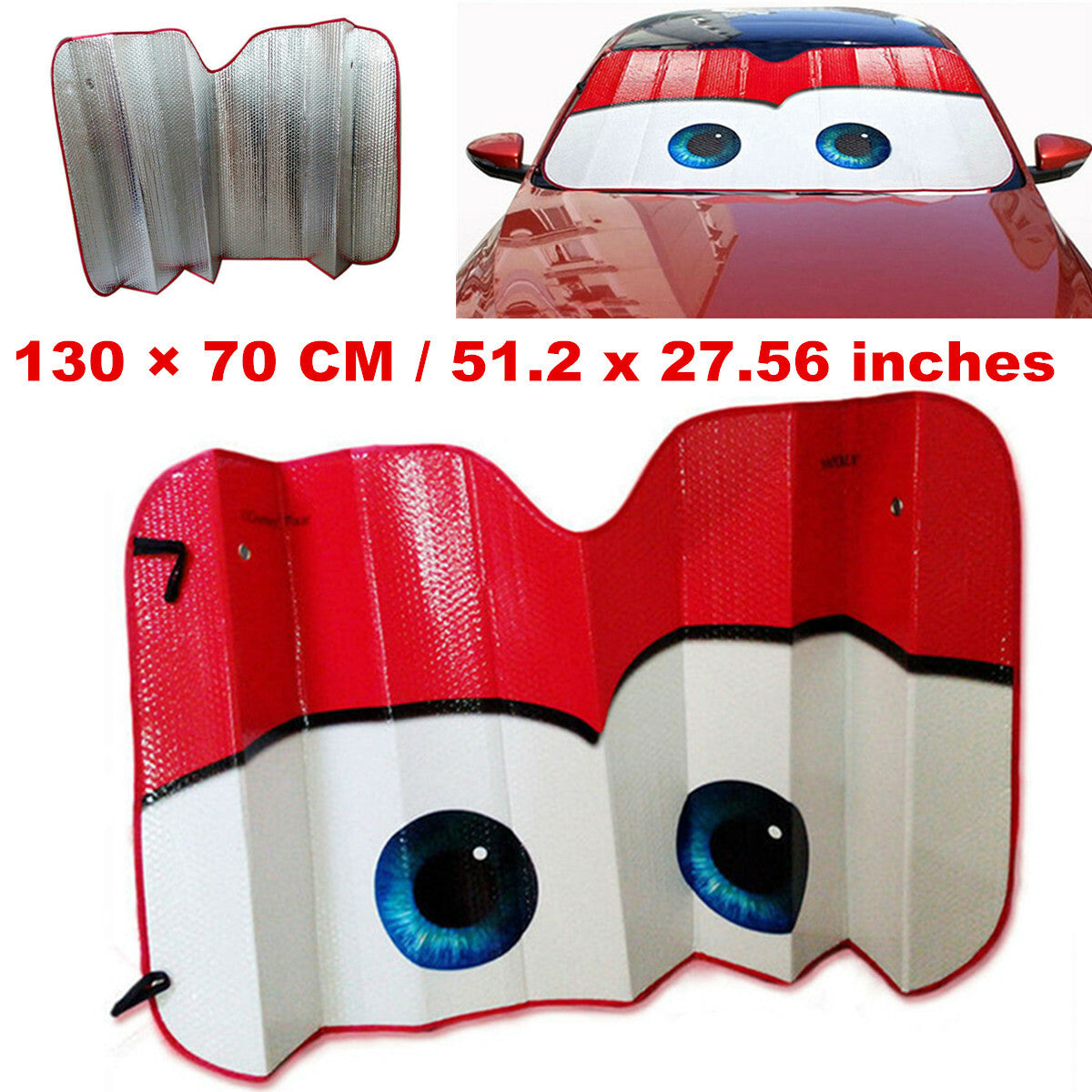 Car Windshield Sun Shade Front Window Cover Visor Foldable Accessories
