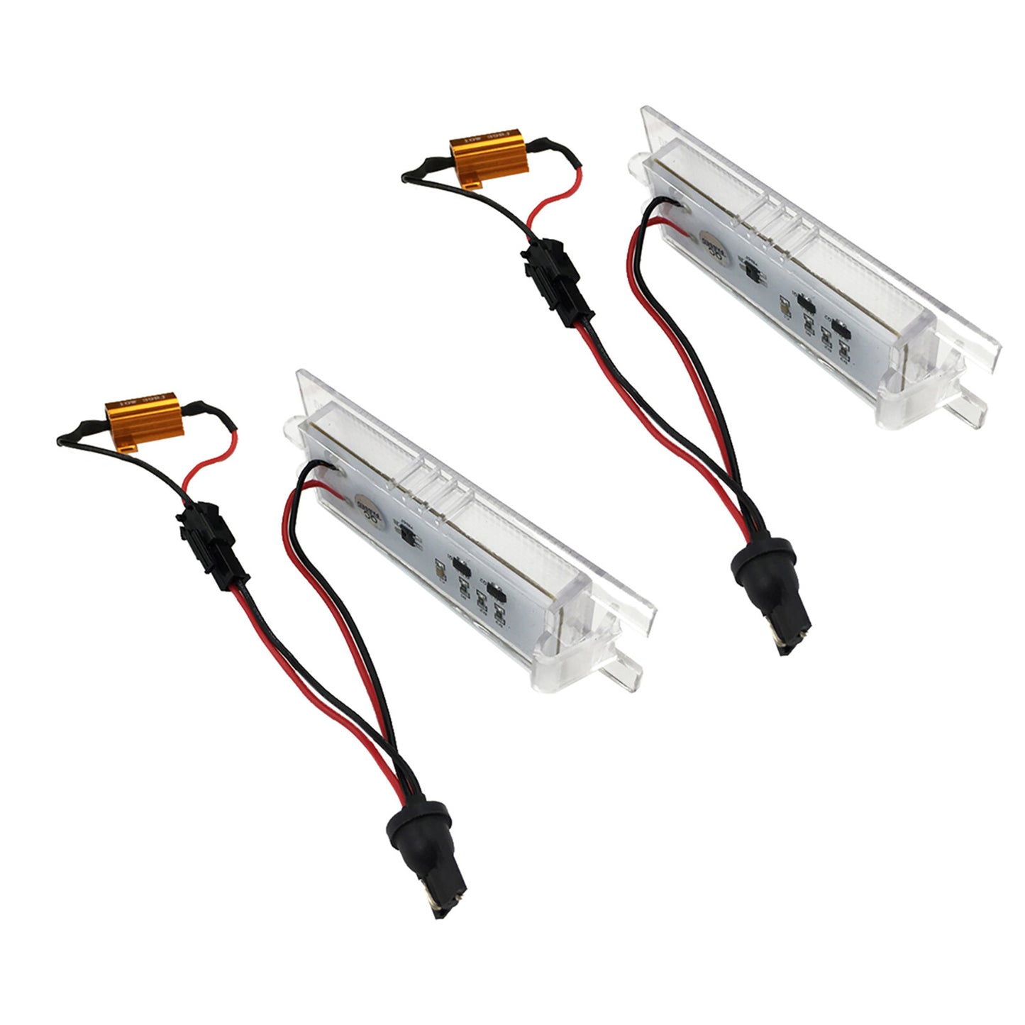 1Pair 18-LED License Number Plate LightS for Opel Zafira Astra for Corsa Insignia G