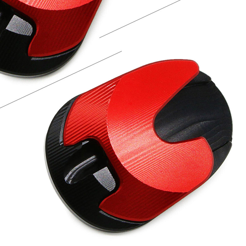 CNC Foot Side Stand Bracket Extension Plate Pad Fit for Honda PCX 160 2020 2021 RED
