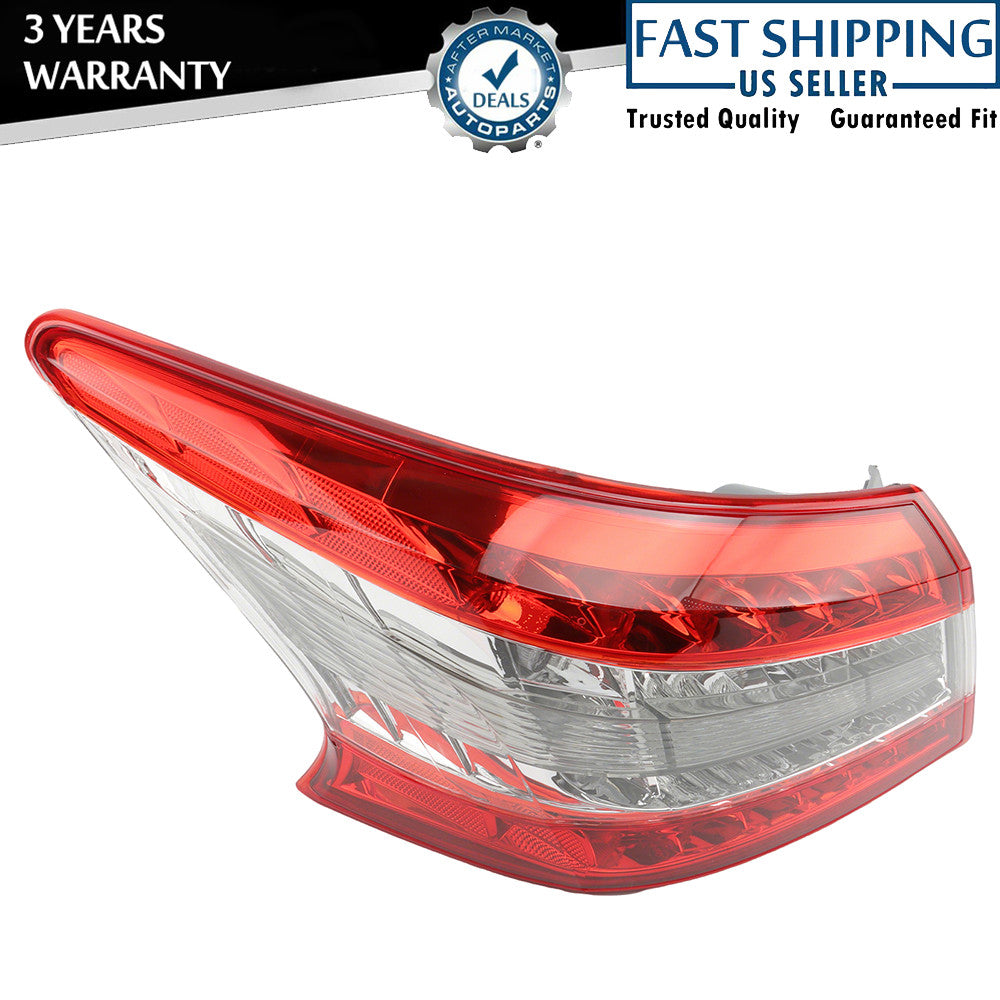NI2804100 is applicable to the 2013 for Nissan Sentra exterior taillight assembly (left side).