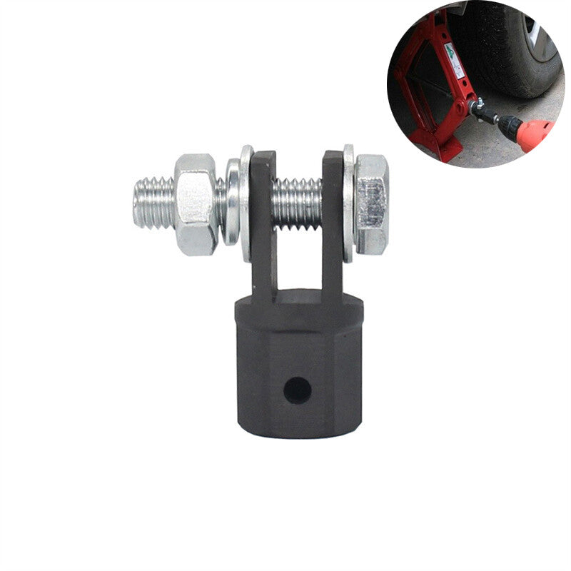 1/2-inch chrome vanadium steel drive impact wrench tool with scissor jack adapter